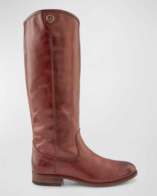 Melissa Button Leather Tall Riding Boots